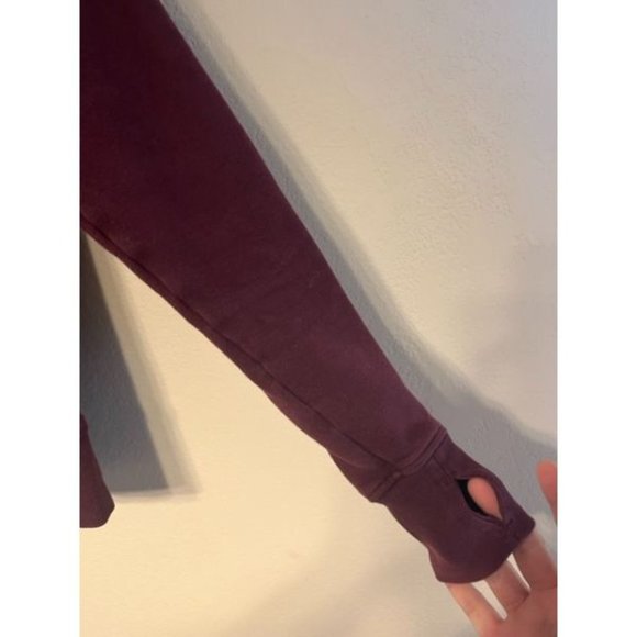 LULULEMON heathered Bordeaux Drama Scuba Hoodie III zip up jacket 6 - Picture 6 of 7
